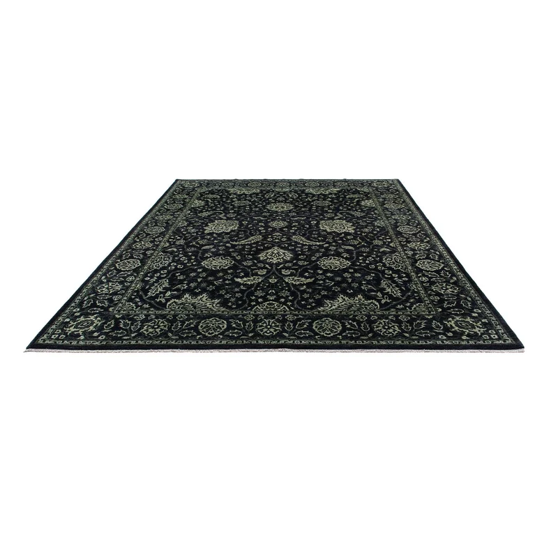 Ziegler Teppich - Modern 246 x 309 cm - dunkelblau