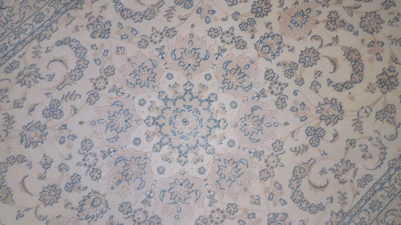 Perserteppich - Nain 206 x 332 cm - hellbraun