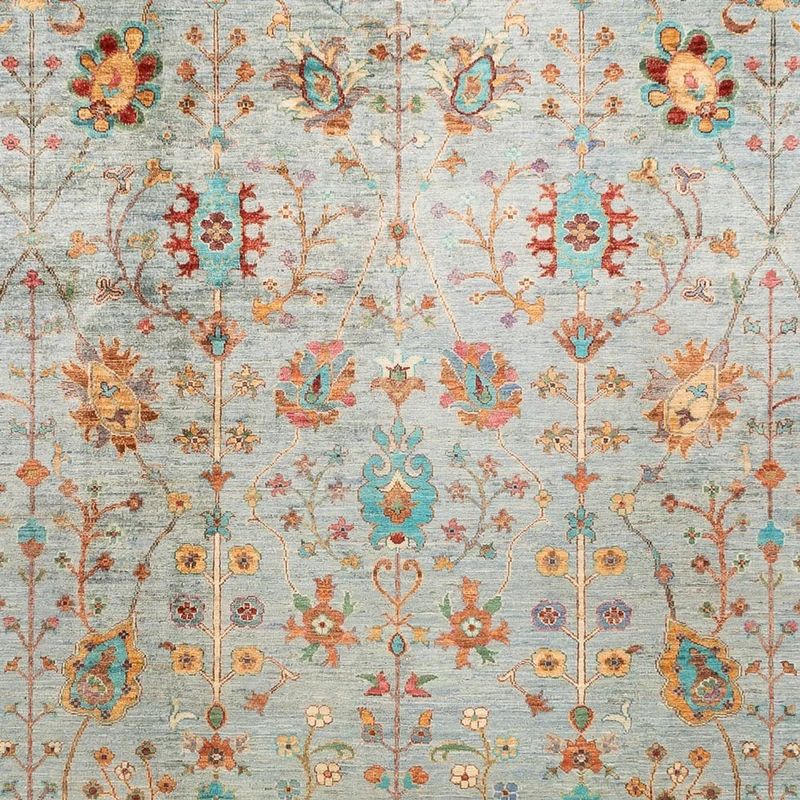 Ziegler Teppich - Ariana - 244 x 346 cm - hellblau