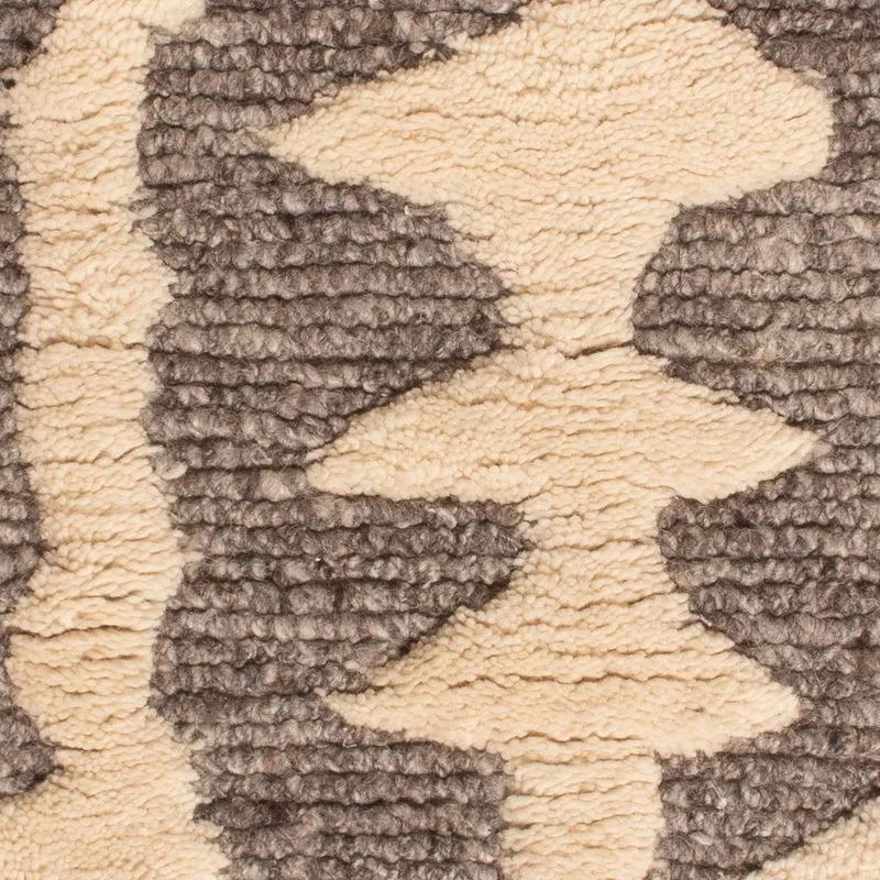 Wollteppich 60x90cm - beige