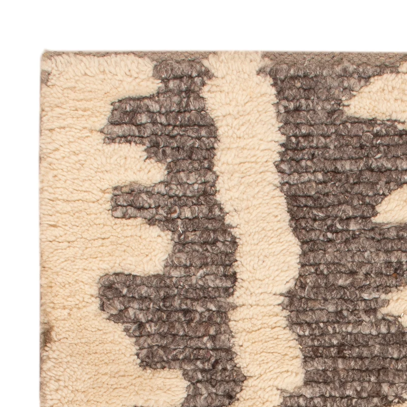 Wollteppich 60x90cm - beige