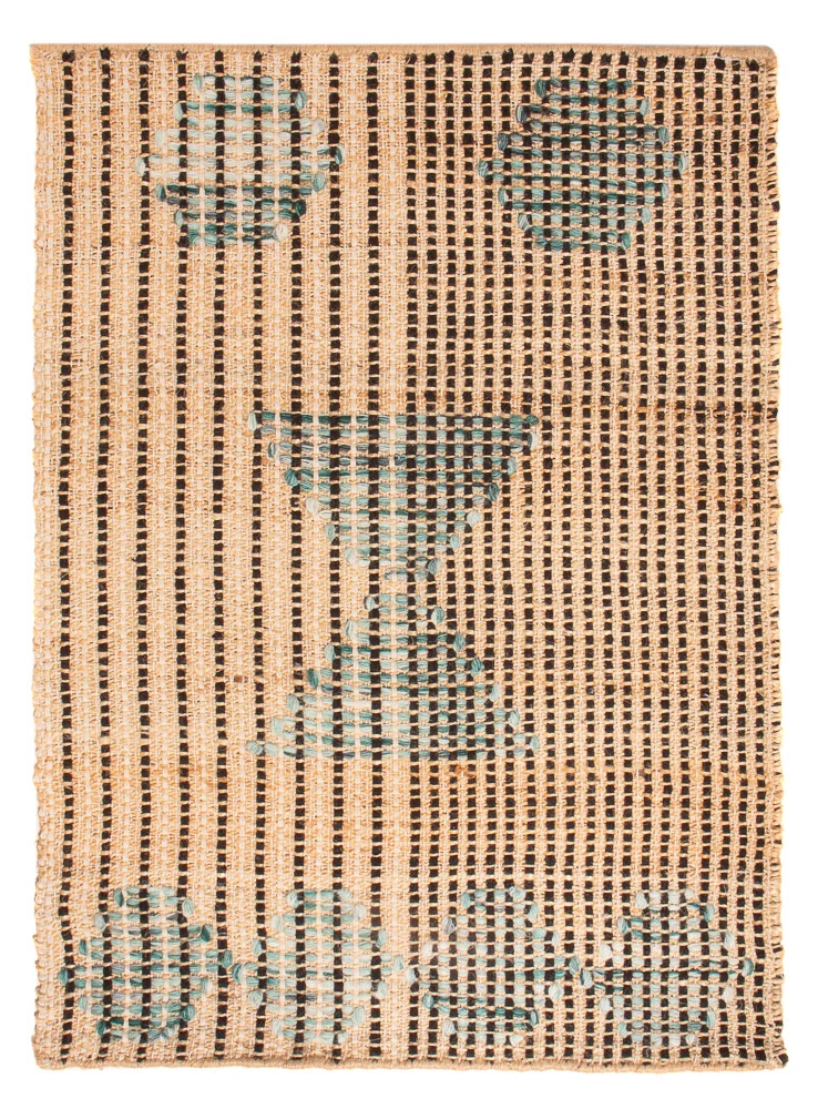 Juteteppich 60x90cm - dunkelbeige