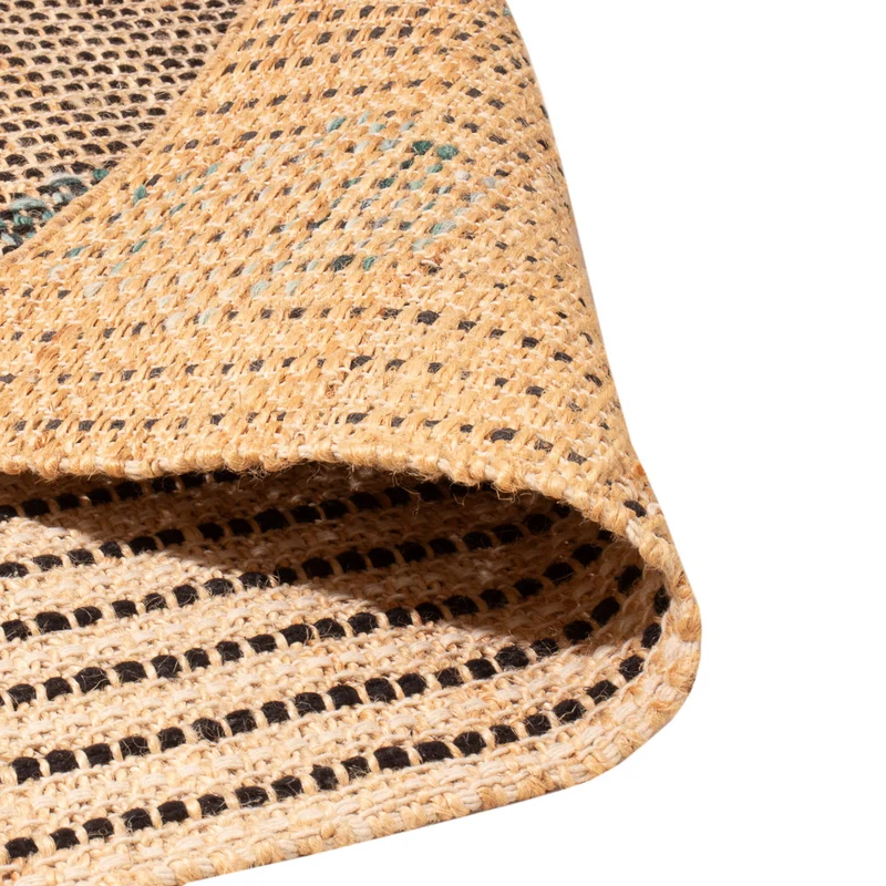 Juteteppich 60x90cm - dunkelbeige