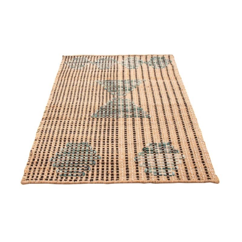 Juteteppich 60x90cm - dunkelbeige
