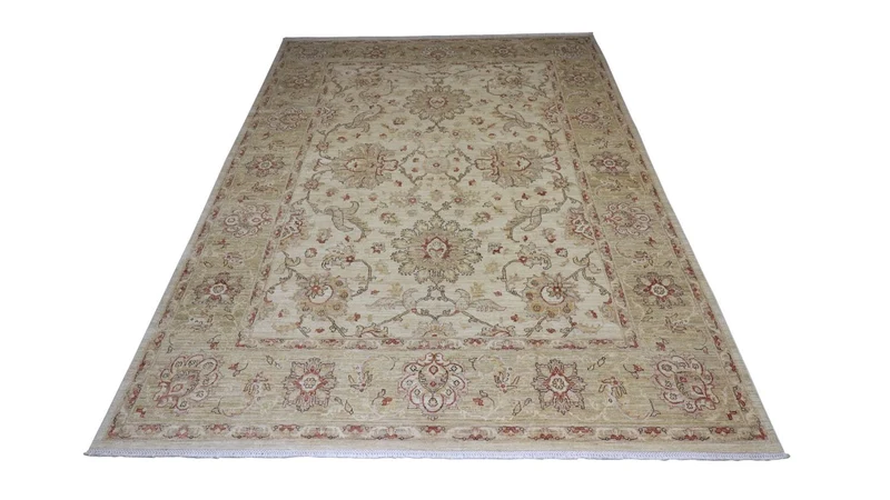 Ziegler Teppich 276 x 382 cm - grau