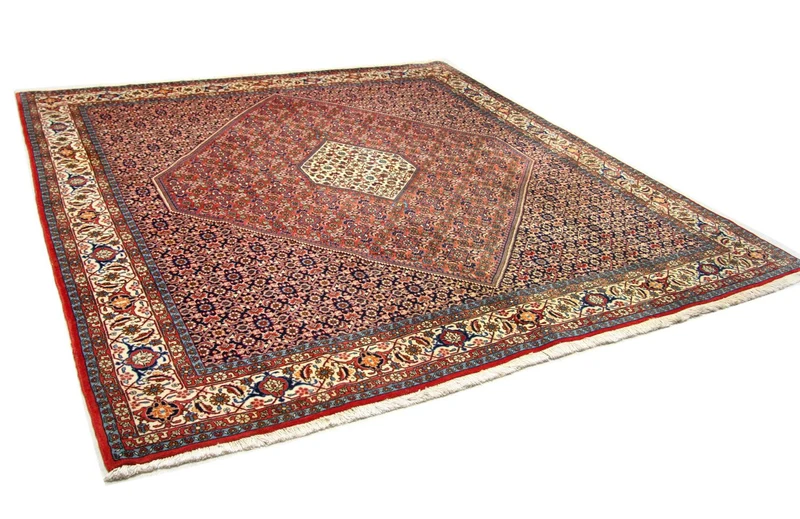 Perserteppich - Bidjar 247 x 260 cm - braun