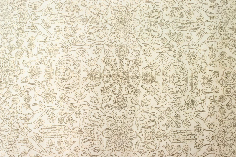 Designer Teppich 251 x 357 cm - beige