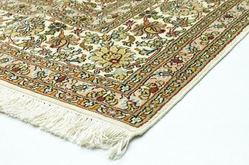 Seidenteppich - Kaschmir Seide 184 x 274 cm Teppich Wohnzimmer