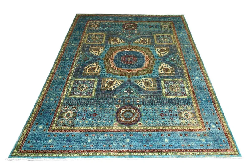 Ziegler Teppich 271 x 368 cm - türkis