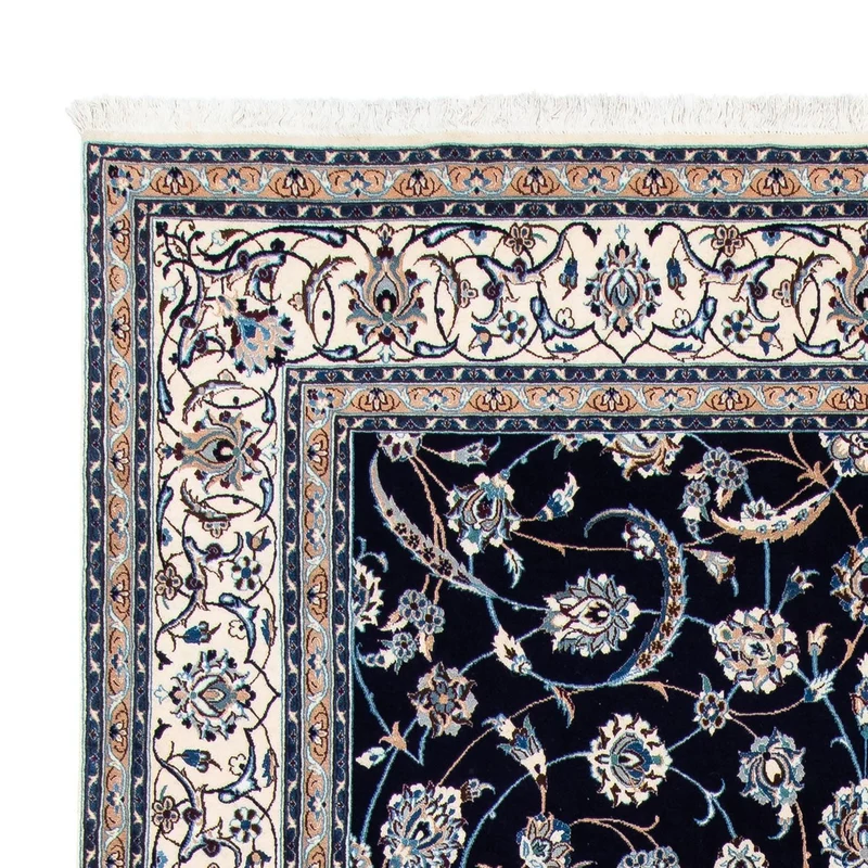 Perserteppich - Nain - Royal 208 x 308 cm - schwarz