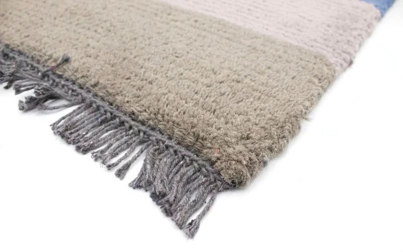 Nepal Teppich 70x140cm - Wollteppich - mehrfarbig