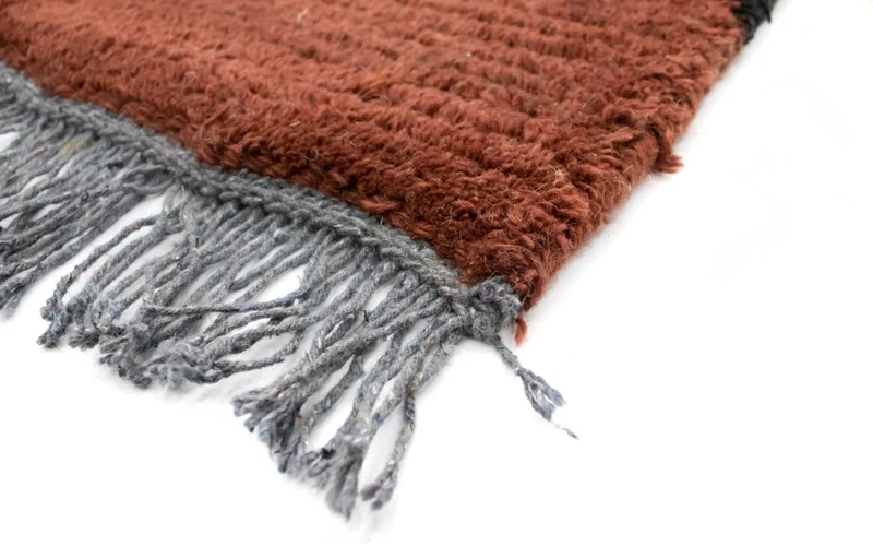 Nepal Teppich 70 x 140 cm - mehrfarbig