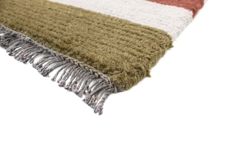 Nepal Teppich 70x140cm - Wollteppich - mehrfarbig