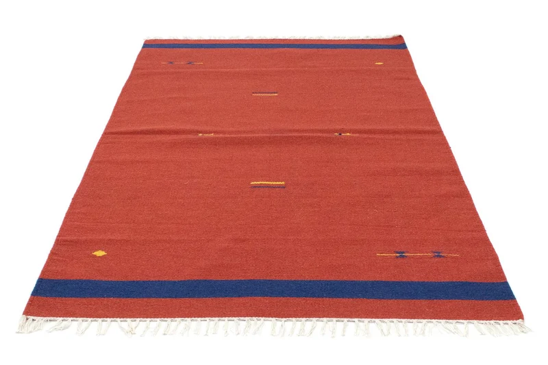 Kelim Modern Teppich 120x180cm - rot