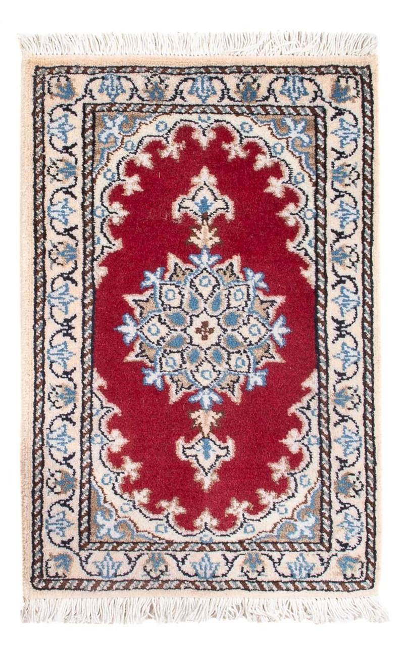 Perserteppich - Nain - Royal - 40 x 60 cm - rot