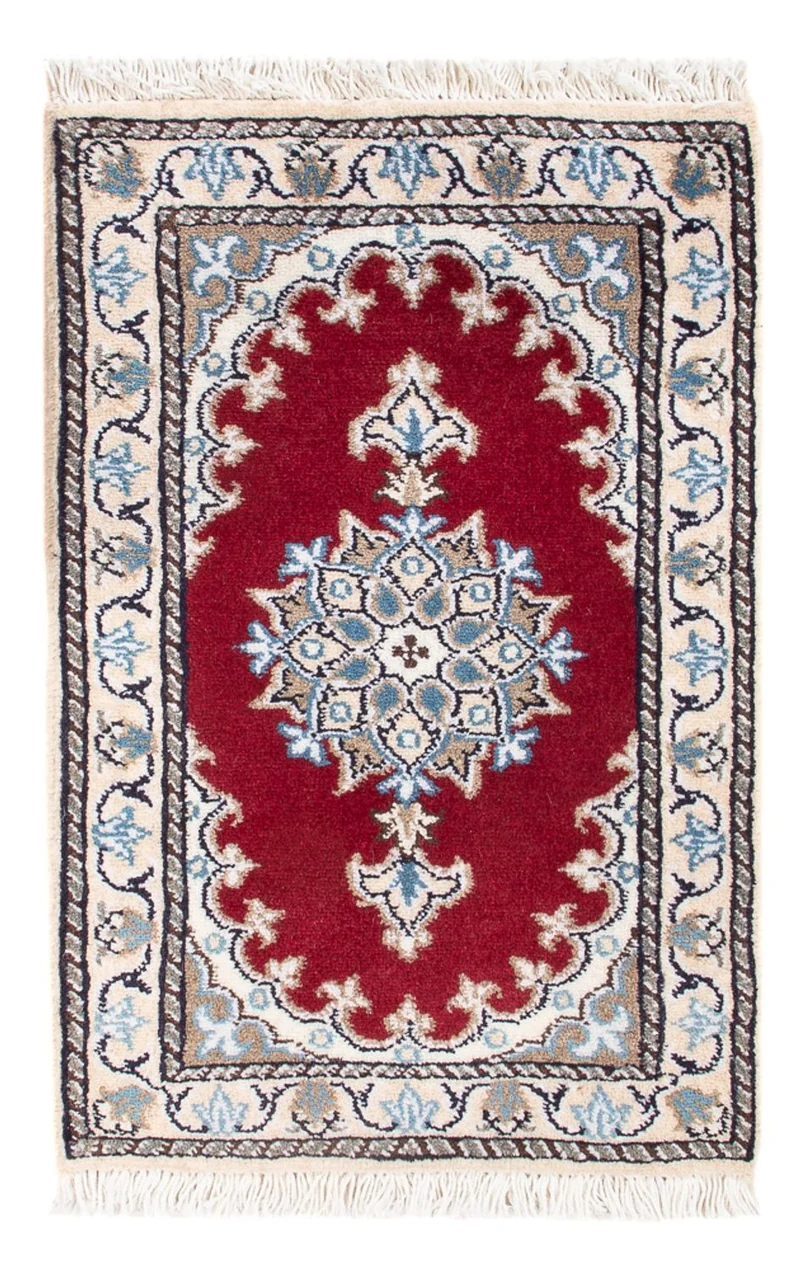Perserteppich - Nain - Royal - 40 x 60 cm - rot