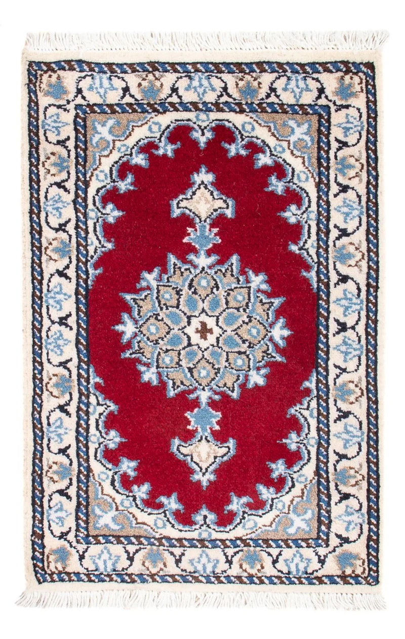Perserteppich - Nain - Royal - 40 x 60 cm - rot