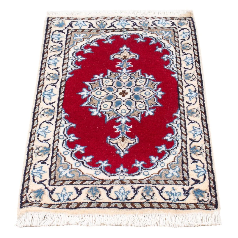 Perserteppich - Nain - Royal - 40 x 60 cm - rot
