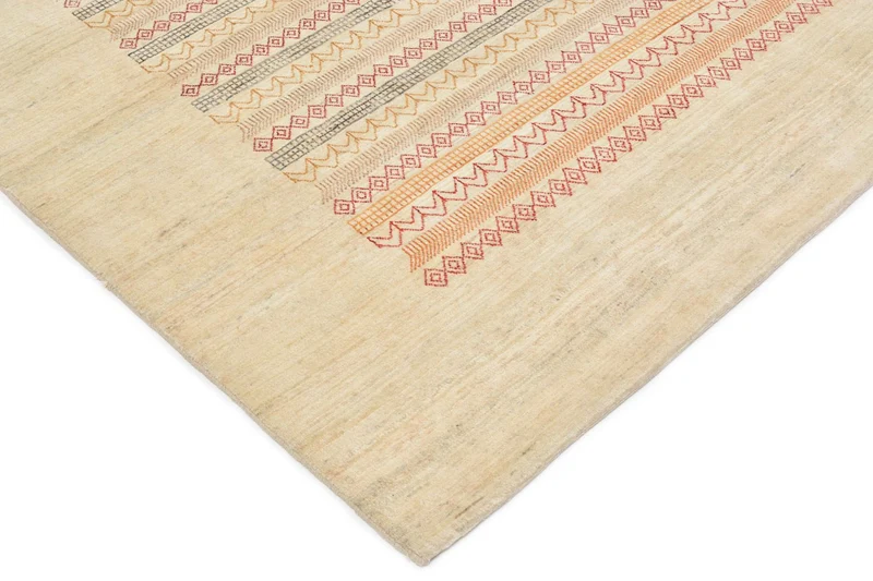 Loribaft Teppich Perser 201x302cm - Orientteppich - natur
