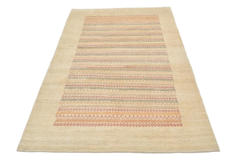 Loribaft Teppich Perser 201x302cm - Orientteppich - natur