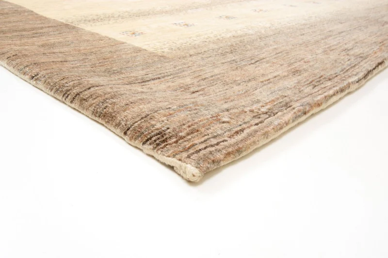 Gabbeh Teppich - Loribaft Perser 201 x 301 cm - beige