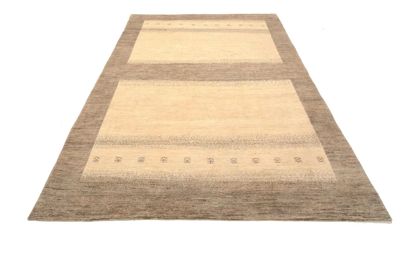 Gabbeh Teppich - Loribaft Perser 201 x 301 cm - beige