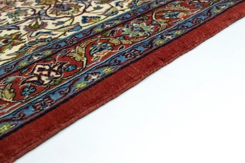 Perserteppich - Isfahan - Premium 90 x 364 cm - beige