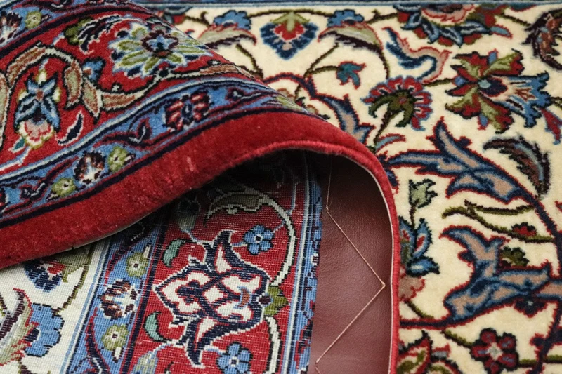 Perserteppich - Isfahan - Premium 90 x 364 cm - beige