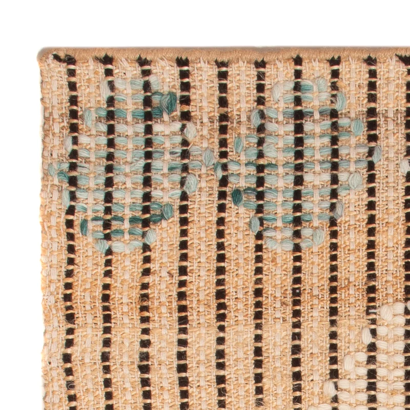 Juteteppich 60x90cm - dunkelbeige