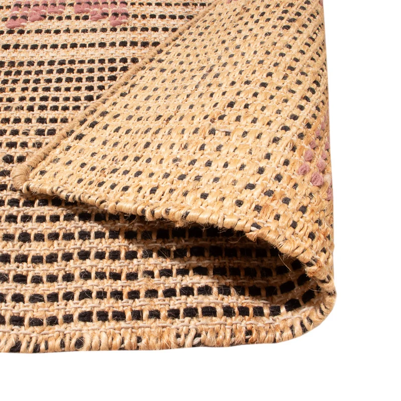 Juteteppich 60x90cm - dunkelbeige