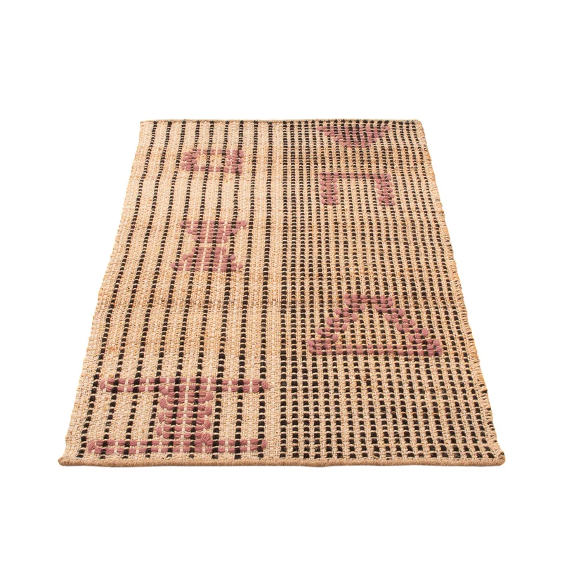 Juteteppich 60x90cm - dunkelbeige