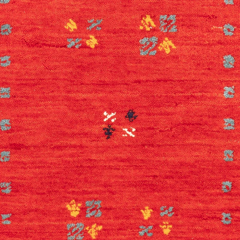 Gabbeh Teppich - Loribaft Softy - 60 x 90 cm - rot