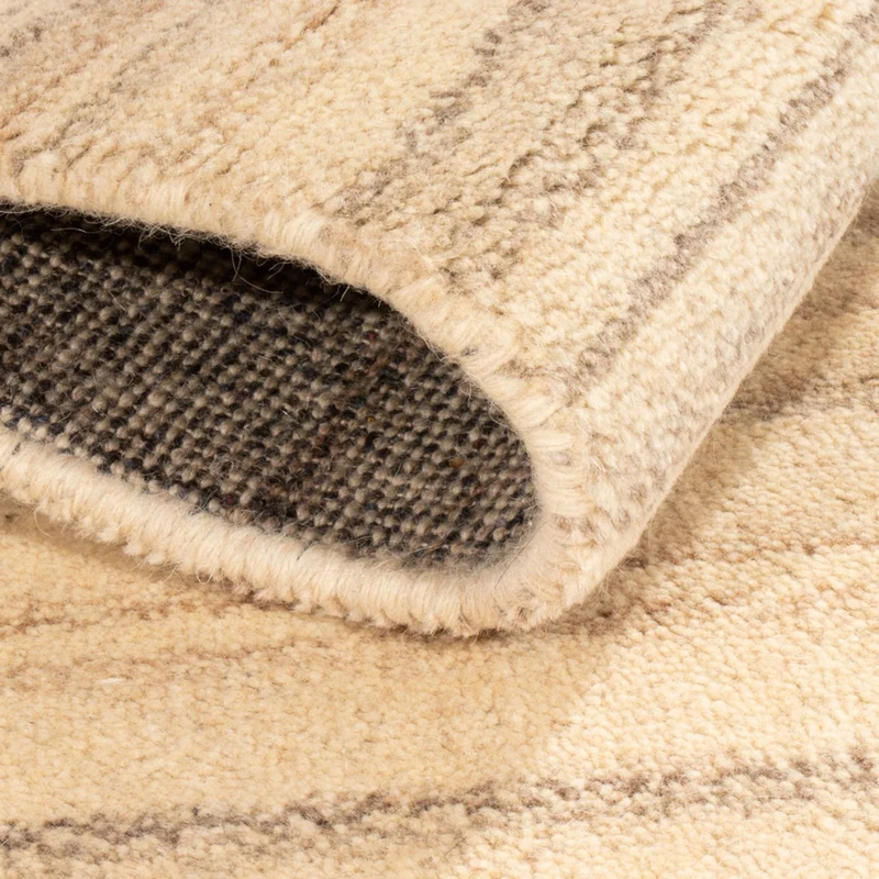 Gabbeh Teppich - Indus - 60 x 110 cm - natur