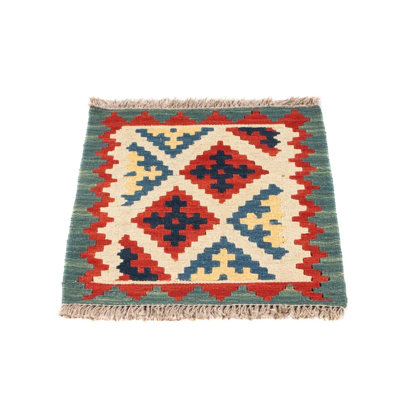 Kelim Fars Teppich 40x60cm - mehrfarbig