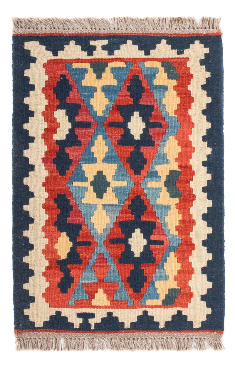 Kelim Teppich - Oriental - 40 x 60 cm - mehrfarbig