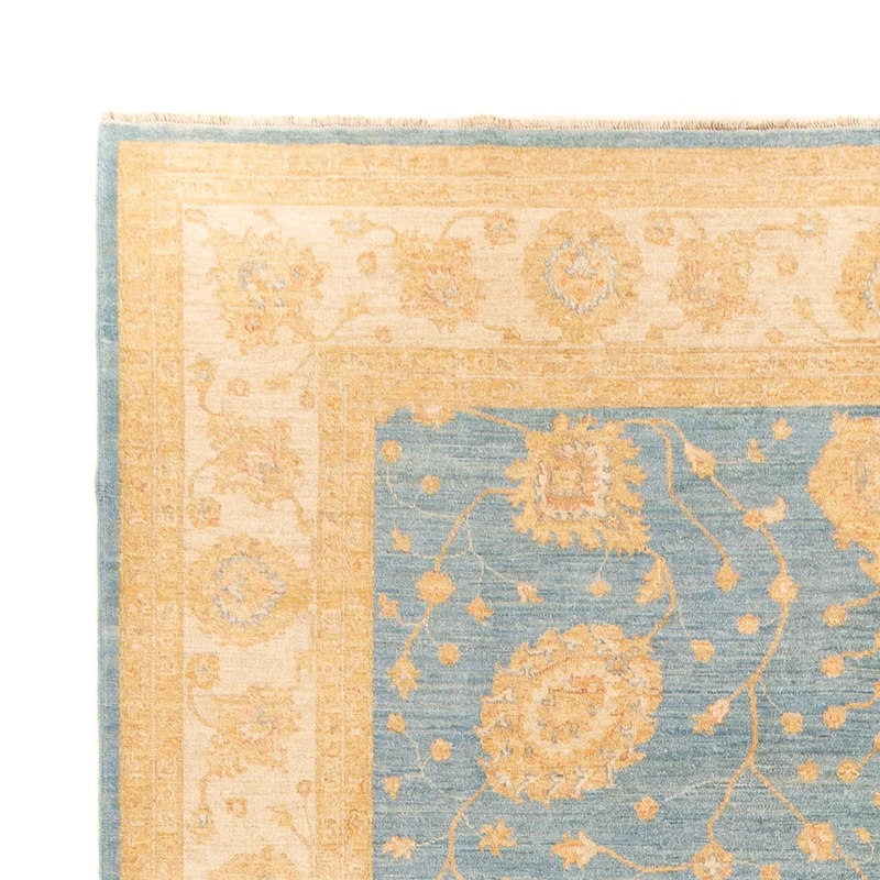 Ziegler Teppich - 255 x 357 cm - blau