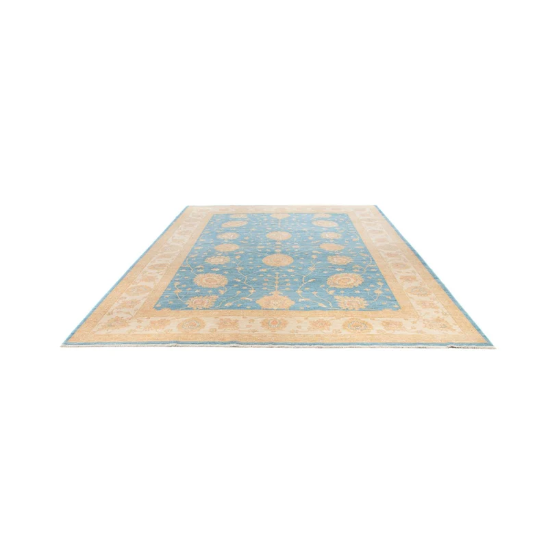 Ziegler Teppich - 255 x 357 cm - blau