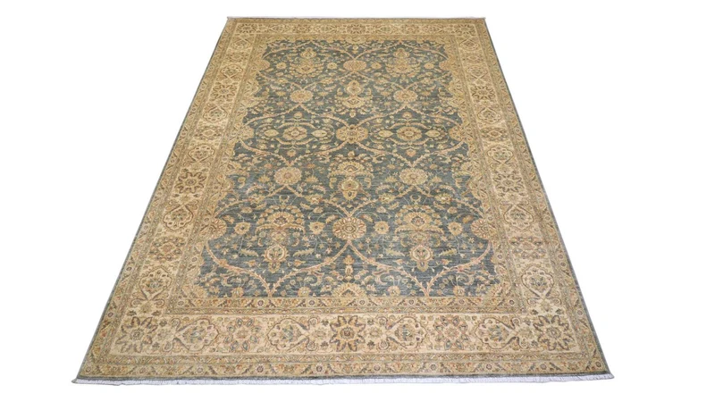 Ziegler Teppich 283 x 362 cm - dunkelblau