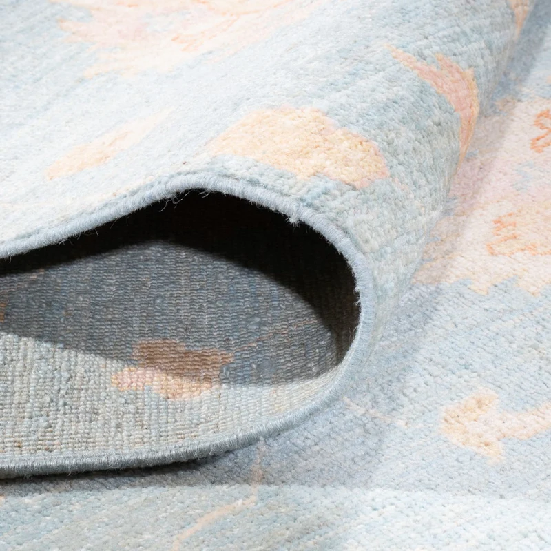 Ziegler Teppich - 253 x 352 cm - hellblau