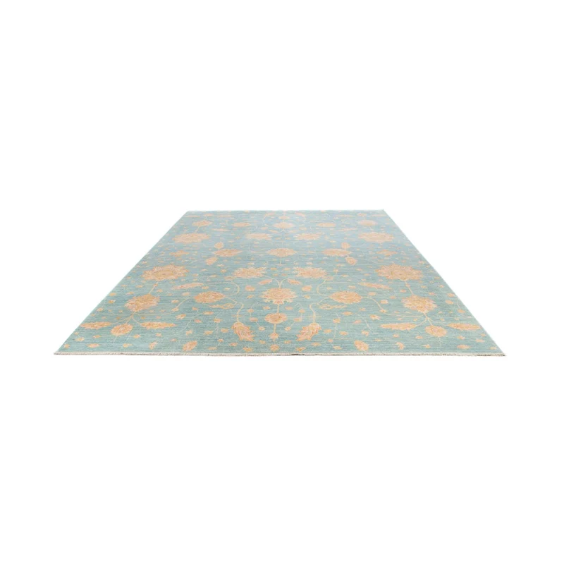 Ziegler Teppich - 253 x 352 cm - hellblau