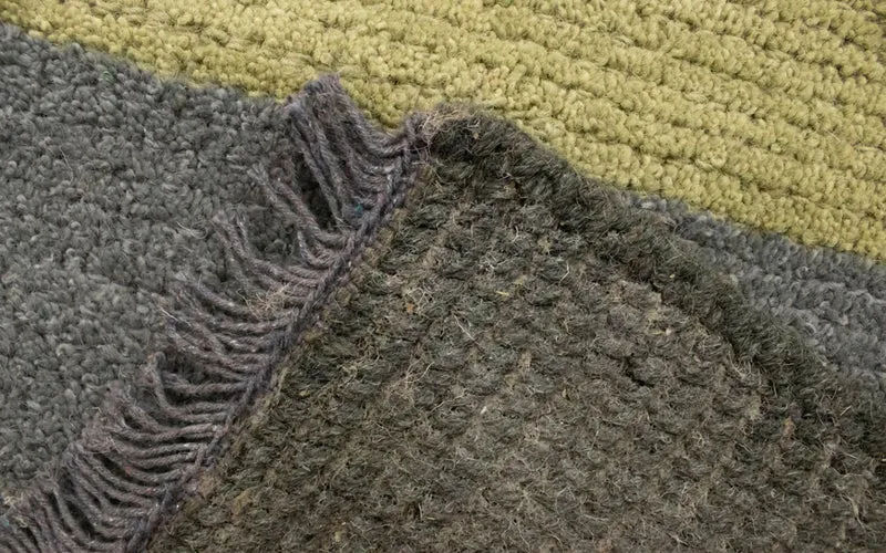 Nepal Teppich 70 x 140 cm - mehrfarbig