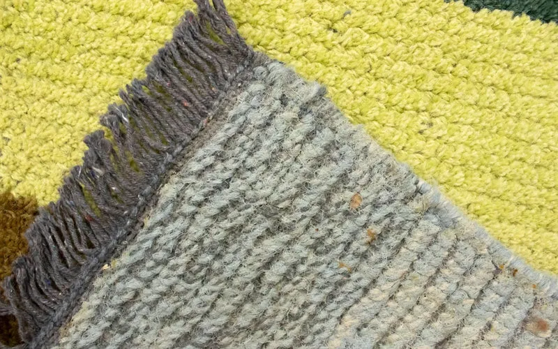 Nepal Teppich 70x140cm - Wollteppich - mehrfarbig