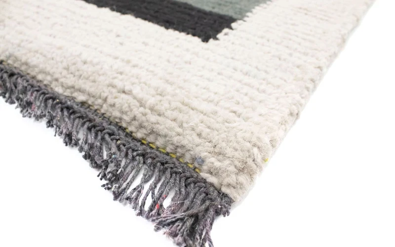 Nepal Teppich 70x140cm - Wollteppich - mehrfarbig