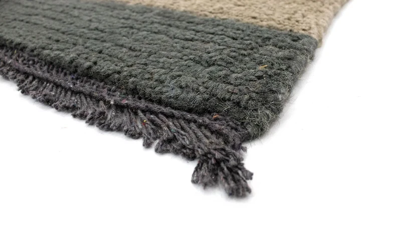 Nepal Teppich 70 x 140 cm - mehrfarbig
