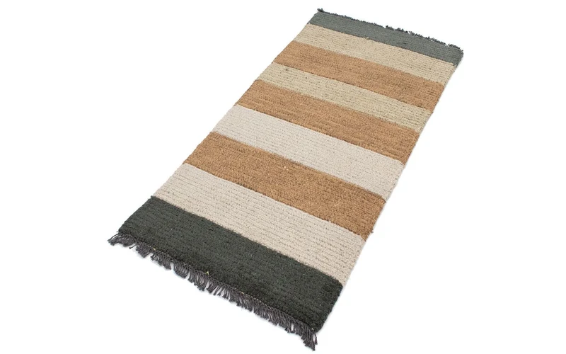 Nepal Teppich 70 x 140 cm - mehrfarbig