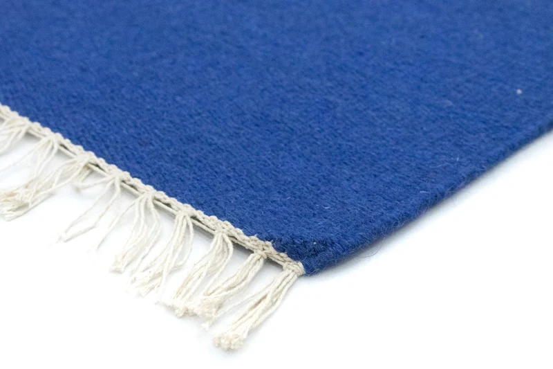 Kelim Modern Teppich 120x180cm - blau