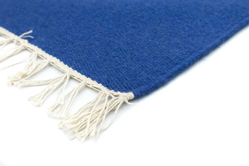 Kelim Modern Teppich 120x180cm - blau