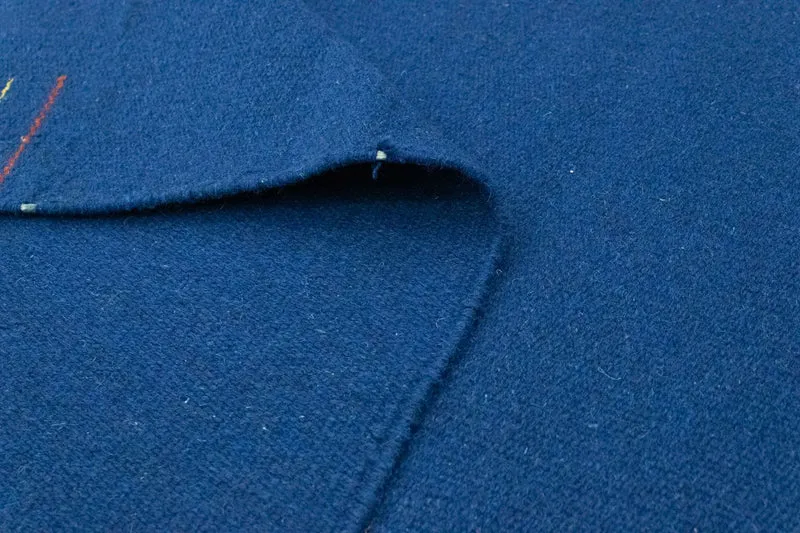 Kelim Modern Teppich 120x180cm - blau