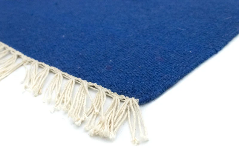 Kelim Modern Teppich 120x180cm - blau
