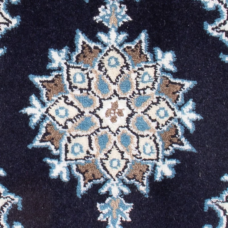 Nain - 9La Teppich 40x60cm - Perserteppich - dunkelblau